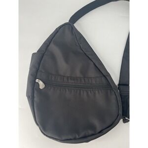 Healthy Back Sling Bag Crossbody Backpack Black Bag